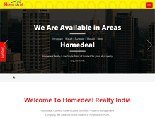 Tablet Screenshot of homedeal.in